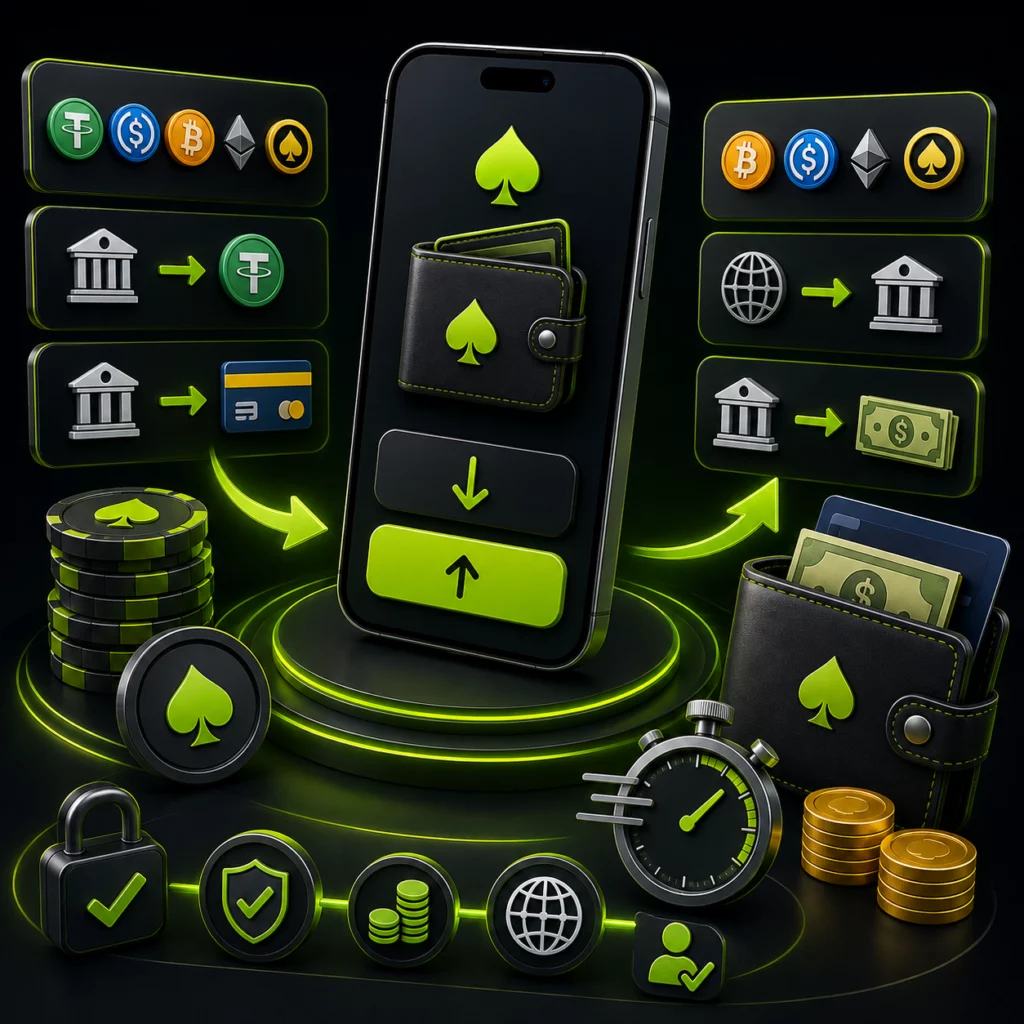 bc poker crypto fiat deposit withdrawal options